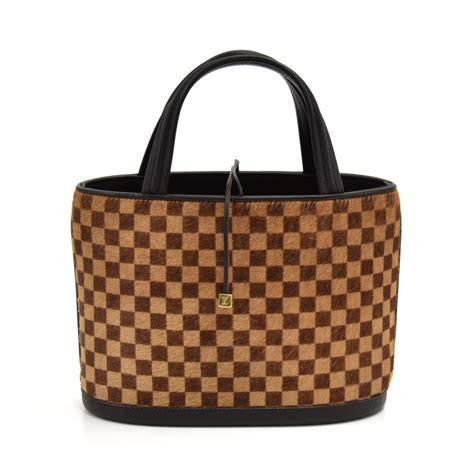 louis vuitton pony hair bag|Louis Vuitton Pony Hair Damier Sauvage Impala Tote.